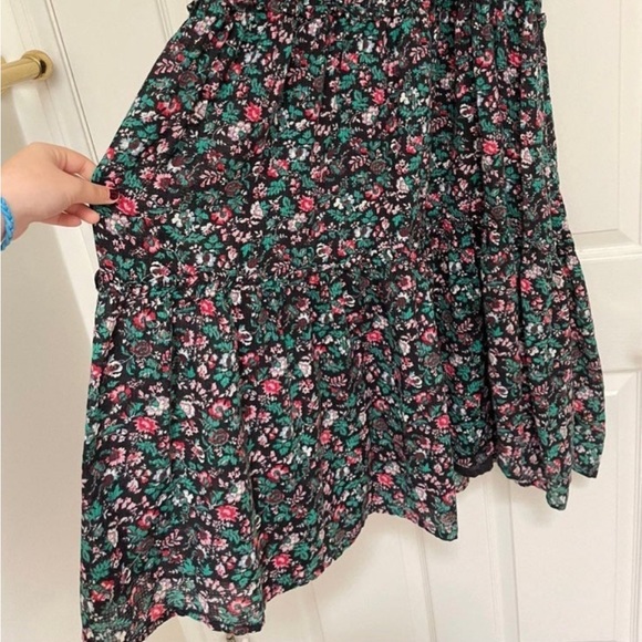 ASO Violet Harmon APC Madras Tired Floral Dress! - Picture 3 of 8